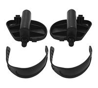 Asyduey 1Pair Pédale De Vélo Élargie À La Pédale De Vélo avec Sangles De Pédale pour Le Vélo Stationnaire Home Cycle