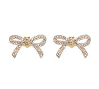 Asyduey 2 Pcs Cristal Strass Arc Pinces à Chaussures de Mariage Boucles de Chaussures de MariéE DIY Manuel Perle Talons Hauts DéCorations de Fleurs Doré