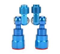 Asyduey 2 PièCes 7/8 Pouces F-7/8 Pouces M Airless Machine de PulvéRisation Adaptateur de Joint Pivotant Argent Joint Pivotant pour PulvéRisateur de Peinture /