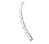 Asyduey 2 PièCes 88 Touches Amovibles éTiquettes de Touches de Piano Autocollants pour Clavier de Piano Marqueur de Notes de Piano pour éTudiants DéButants Noir + Blanc