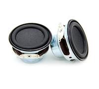 Asyduey 2 PièCes Haut-Parleur Audio 4Ω 6W 40Mm 1.5 Pouces Basse Haut-Parleur MultiméDia Haut-Parleur Bricolage Son Mini Haut-Parleur pour Home CinéMa