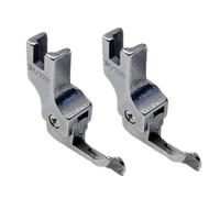 Asyduey 2 Pièces Pied-De-Biche à Guide Étroit Pieds de Machine à Coudre Industrielle à Point Noué Fermeture Éclair Pieds-De-Biche Universels Durables Facile à Installer Facile à Utiliser, CR1/32NS (0.