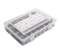 Asyduey 200 PièCes R-Type P-Type Serre-Câbles en Plastique Nylon Clip Assortiment Kit MatéRiel Outils Câble Clip Boucle Clips Cravates