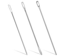 Asyduey 3 Pièces Enfileur de Cordon Outil de Remplacement Aiguille à Coudre en Métal Enfileur Corde Flexible Enfileur de Cordon Facile