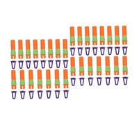 Asyduey 30 Pièces D'Extension de Pastel à L' pour Crayons de Peinture, Extension de Crayon, Extension de Bâton de Peinture à L', Stylos pour Crayons de Cire