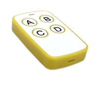Asyduey 300-868MHz Télécommande de Copie Automatique Ouvre-Porte de Garage Électrique Duplicateur de Code de Clonage Transmetteur 4 Clés C
