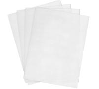 Asyduey 4 Pièces 14 Fils de Toile en Plastique Feuille 14 CT Plastique Aida pour Point de Croix, Fabrication D'Organisateur de (11x8 Pouces) Blanc