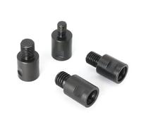 Asyduey 4 Pièces M14 M10 5/8 Pouces-11 Adaptateur Meuleuse D'Angle Convertisseur de Filetage Adaptateur Connecteur D'Arbre pour Forets Scie Cloche