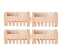 Asyduey 4 Pièces Peigne à Franges en Macramé Brosse à Macramé pour Glands Peigne à Cordon en Macramé pour Tissage de Corde en Coton Peigne à Nœud Ouvert