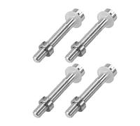 Asyduey 4 PièCes SéRies M2.5X18.5Mm Vis de Phonographe de Plateau Tournant, de Remplacement de MatéRiel Vinyle de de Stylet de Cartouche Lecteur de Disques LP