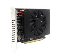 Asyduey 4 X 32 Gops PCI-E X16 Splitter pour NVME 4 Disque PCIe 4.0 X16 Switch 4 Port M. 2 Carte D'Adaptateur avec Dissipateur de Chaleur