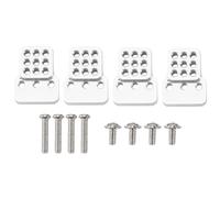 Asyduey 4Pcs Kits de Support de Tour de Choc en MéTal de Voiture Rc Choquent L'Extension Seatsforbers de Choc pour 1/16 C-14 / C-14K / C-24/C-24K Camion Hors PièCes de Voiture de Route