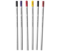 Asyduey 6 Crayons D'Émail Sous-Couche, Crayons D'Émail Sous-Couche pour la Poterie, Crayon D'Émail Sous-Couche de Précision pour la Poterie.