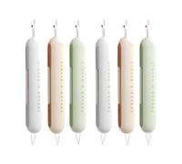 Asyduey 6 Pièces Découseur, 2 en 1 Enfile-Aiguille Découseur Enfilage et Dissolvant de Couture Outil Découseur Enfile-Aiguille