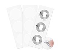 Asyduey 60 Pièces Autocollants NFC Puce D'Étiquette NFC Étiquette NFC Réinscriptible Compatible Appareils Mobiles Compatibles NFC Blanc
