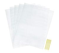 Asyduey 7 Feuilles de Toile en Plastique, 10,2 X 13,2 Pouces, en Plastique, pour les Yeux pour la Broderie, L'Artisanat en Acrylique, le Tricot, 5 Pièces