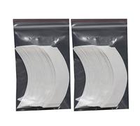 Asyduey 72 PièCes Sans Brillance Perruque Fixe Cheveux Perruque AdhéSif Fort Extension Double Face pour Toupet Dentelle Perruque Film Collage C + CC