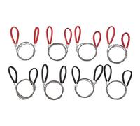 Asyduey 8 PièCes Scie à Câble de Tuyau en PVC Scie à en Acier Inoxydable Coupe-Tuyau en PVC Outil de Coupe de Tuyau en PVC pour le Camping