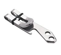 Asyduey Acier Inoxydable Outil Multifonctionnel Ceinture Porte-cles Clip ouvre-Bouteilles