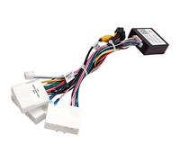 Asyduey Adaptateur de Câble de Faisceau de Câbles d'alimentation StéRéO Android de Voiture 16 Broches avec BoîTe CANbus pour Duster/Arkana / XM3