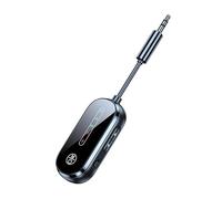 Asyduey Adaptateur Émetteur Bluetooth 5.4 Émetteur/Récepteur Audio sans Bluetooth 3,5 mm Aux pour Vol, Télévision, Voiture