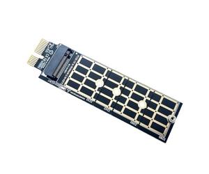 Asyduey Adaptateur PCIE vers M.2 SSD NVMe Carte de Levage M.2 PCIE 3.0 X1 Connecteur PCI-E M Key Prend en Charge Les SSD M.2 2230 2242 2260 2280