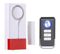 Asyduey Alarme D'Ouverture de Porte et Fenêtre, Télécommande Sans, Capteur Magnétique, Carillon, Antivol, Sécurité Domestique, Protection à Faire Soi-Même