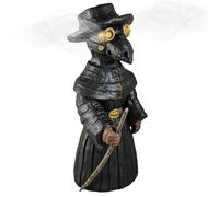 Asyduey Brûleur D'Encens Corbeau Brûleur de Cône de Corbeau Noir Fait à la Main Ornement de Bureau en Résine Brûleur de Cône Figurine pour la Décoration de Chambre
