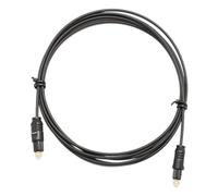 Asyduey Câble Audio à Fibre Optique Numérique de 3 Mètres SPDIF OD2.2 TOSLINK-TOSLINK Cordon Plaqué Or pour Se Connecter à Un DVD CD
