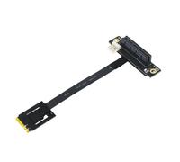 Asyduey Câble de Conversion Adaptateur M.2 NGFF Dual Key AE vers PCI-E 4X à 270 Degrés pour Extension de Testeur PCI-E
