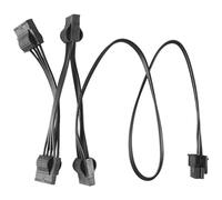 Asyduey Câble de Puissance Modulaire 6Pin à 4 Molex Câble 6Pin à 4 IDE pour RM1000X RM850X RM750X RM650X RM550X Modulaire