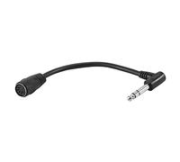 Asyduey CÂBle MIDI, 5 Broches Din vers 6.35Mm (1/4 Pouce) Câble D'Extension Audio StéRéO TRS Mâle