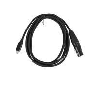 Asyduey Câble USB C vers XLR, Câble de Microphone USB C Type C Mâle vers XLR Mic Link Studio Audio Cord (2M/6.6FT)