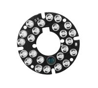 Asyduey CaméRa CCTV 10Mil 90 DegréS Rouge 5Mm 24 LED Ampoule IR Panneau de Lampe Infrarouge