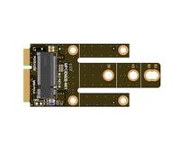Asyduey Carte Adaptateur MPCIE vers Emplacement D'Extension Key-B MINIPCI-E vers M.2 NGFF NIC Carte Adaptateur Interface WiFi vers Carte Adaptateur M A