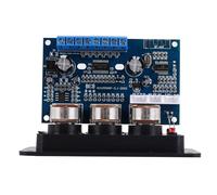 Asyduey Carte Amplificateur de Puissance NuméRique 2.1 Canaux 2X25W + 50W Bluetooth 5.0 Subwoofer Carte Amplificateur Audio DC 12-20V
