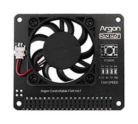 Asyduey Chapeau de Ventilateur D' pour Ventilateur de Refroidissement /3 avec Vitesse RéGlable par Logiciel/Grand Ventilateur de 40 Mm pour Raspberry Pi4
