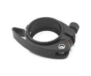 Asyduey Collier de Serrage pour Selle de Vélo Pliable, Levier de Dégagement pour Selle de Conducteur, Diamètre Intérieur de 40 mm