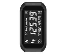 Asyduey Compteur de Pas 3D avec Écran LCD pour la Marche, la Course, Suivi Précis des Pas et des Calories.