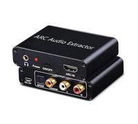 Asyduey Convertisseur Audio Arc, 192 KHz/Arc vers Optique/Coaxial/Jack 3,5 mm pour Téléviseur/Projecteur/Haut-Parleur/Barre de Son/Amplificateur