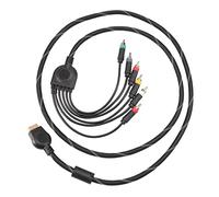 Asyduey Convient pour le Câble Composant PS2 / 1,8 M Convient pour les Accessoires de Câble de Haute RéSolution PS 2/3