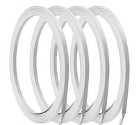 Asyduey Corset à Désossage en Acier à Ressort Blanc, Désossage pour la Couture, la Fabrication Artisanale de Corset, 1/4 de Pouce de Largeur, Installation Facile, Facile à Utiliser (22 Mètres)