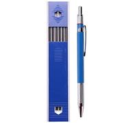Asyduey Crayon de Soudeur avec 6 PièCes SéRies Recharges Rondes, Marqueur de Crayon MéCanique de 2,0 Mm pour Tuyauteur, Soudeur, Construction, Travail Du Bois