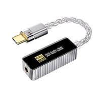 Asyduey Double Puce CS43198+CT7601 & HiFi Portable USB Mini Amplificateur de Casque D'Écoute sans Perte Portable, Dongle DSD256 32 Bits/384Hz B