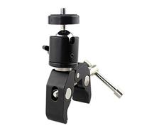 Asyduey DSLR Ball Shoe Mount Camera Ball Mount Clamp 1/4 Pouce -20 Tripod Hot Shoe Adapter et Cool Super Clamp