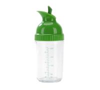 Asyduey Easy Grips Distributeur de Vinaigrette Shaker Récipient Étanche Bouteille Mélangeur de Sauces Universel avec Balance Gadget de CuisineB Facile à Utiliser 5,5 X 17 cm