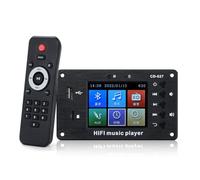 Asyduey ÉCran Couleur 2,8 Pouces Bluetooth 5.1 Synchronisation de Voiture Carte de DéCodage sans Perte RéVeil Heure DéCodeur Audio FM