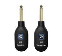 Asyduey Émetteur Sans pour Guitare Électrique Émetteur-Récepteur pour Basse à Sarbacane Électrique Accessoires pour Instruments de Musique A12