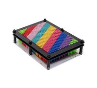 Asyduey Empreinte de Main Aiguille Peinture 3D Main Moule Enfants Cadeaux en Plastique Sensoriels Aiguilles Paume Planche Sculpture Épingle A