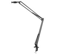 Asyduey Ensemble de Kit de Support de Table Réglable pour Photographie Numérique et Microscope Vidéo, Comprenant un Bras Ciseaux et un Support de Bras.